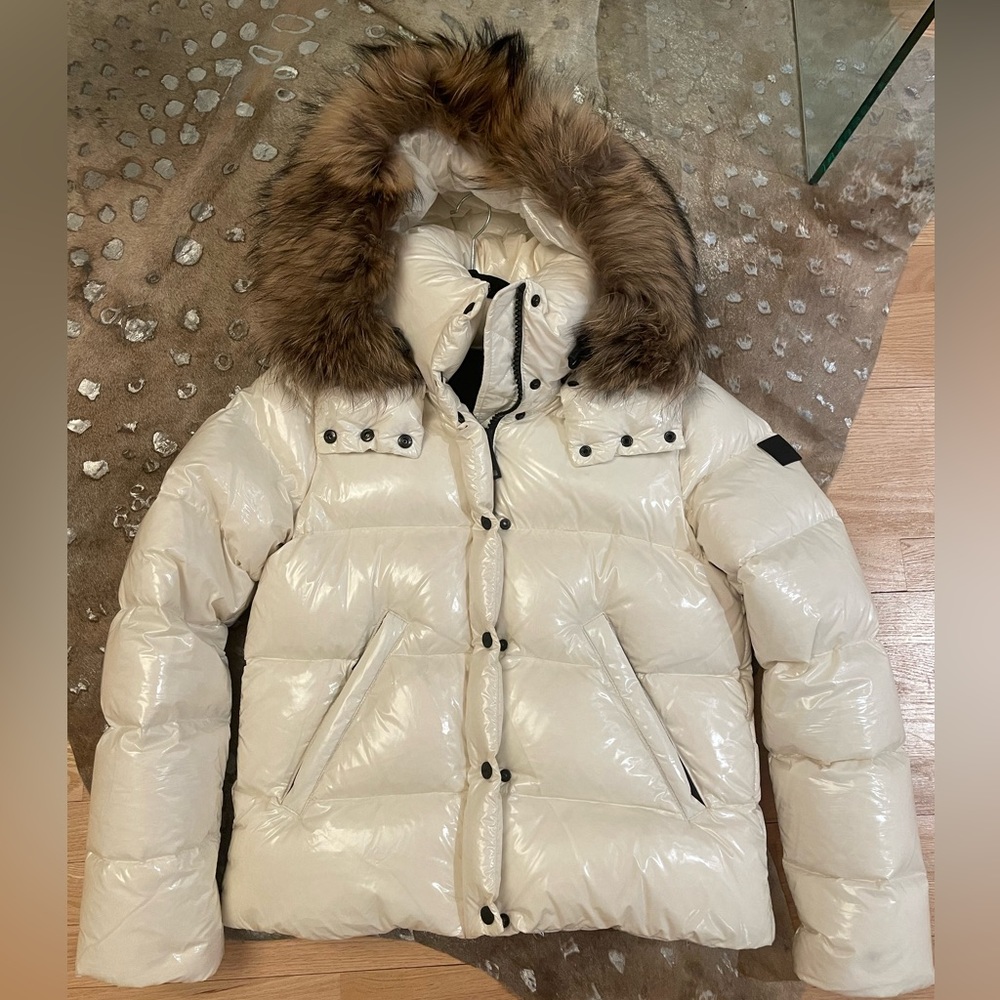 SAM. Winter Coat with Real Fur Hood Trim